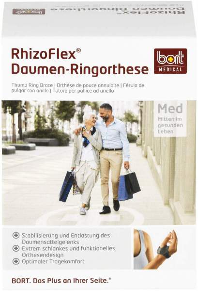 Bort RhizoFlex Daumen-Ringorthese rechts Gr.3 1 St