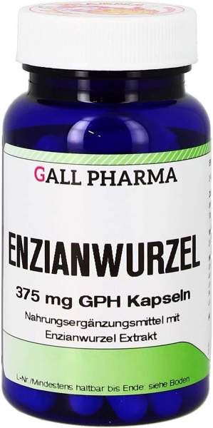 Enzianwurzel 375 mg Gph 90 Kapseln