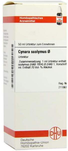Cynara Scolymus Urtinktur 50 ml Dilution