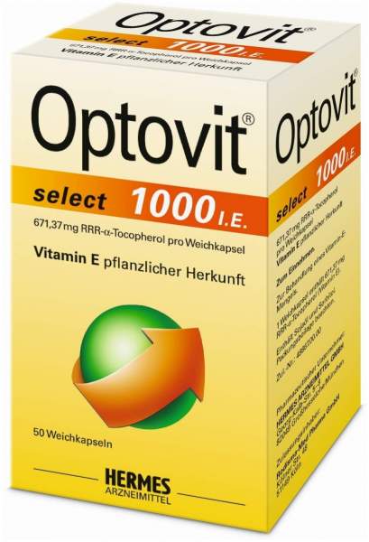 Optovit Select 1000 I.E. Vitamin-E 50 Kapseln