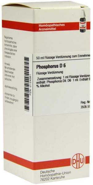 Phosphorus D6 Dilution 50 ml Dilution