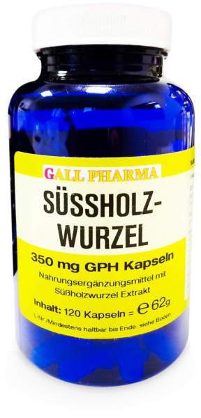 Süßholzwurzel 350 mg Gph 120 Kapseln