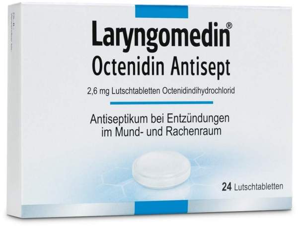 Laryngomedin Octenidin Antisept 2,6 mg Lutschtabl. 24 Stück