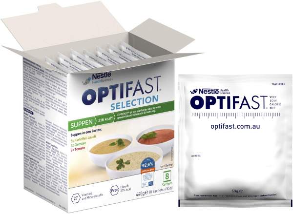 Optifast Selection Suppen 8 X 55 G
