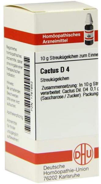 DHU Cactus D4 Globuli