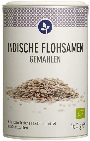 Flohsamen Indisch Gemahlen Bio 160 G Pulver