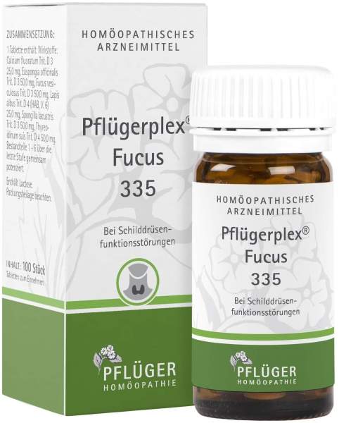 Pflügerplex Fucus 335 100 Tabletten