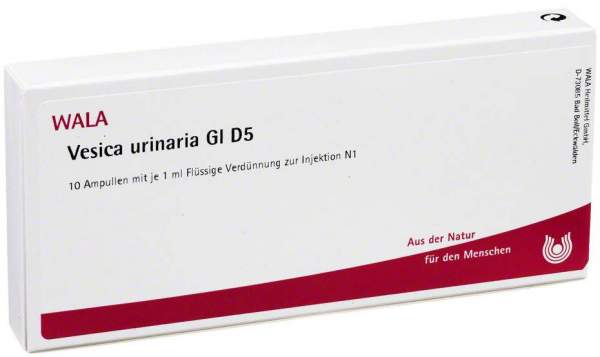 Wala Vesica Urinaria Gl D5 10 X 1 ml Ampullen