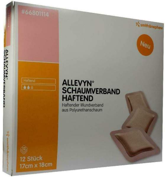 Allevyn Schaumverband 17x18cm Haftend