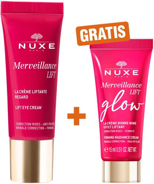 NUXE Merveillance Lift Lifting-Augencreme 15 ml + gratis Merveillance Lift Glow 15 ml