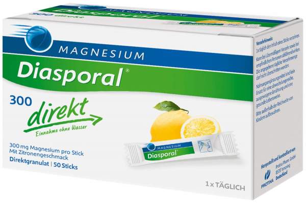 Magnesium Diasporal 300 direkt 50 Sticks Granulat