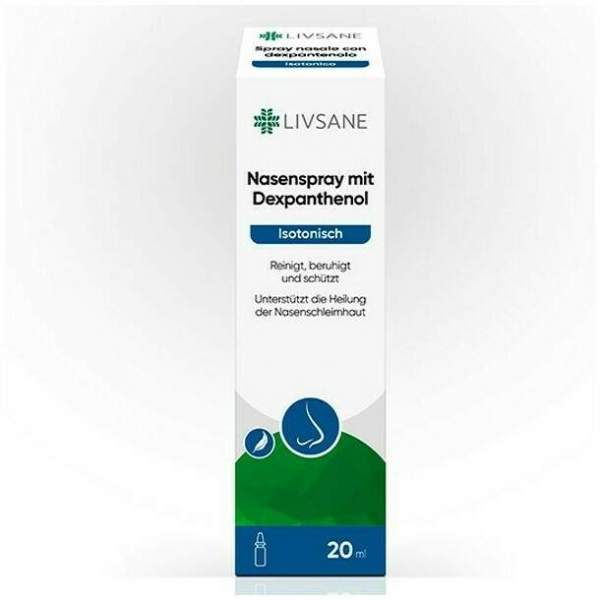 Livsane Nasenspray Mit Dexpanthenol 20 ml