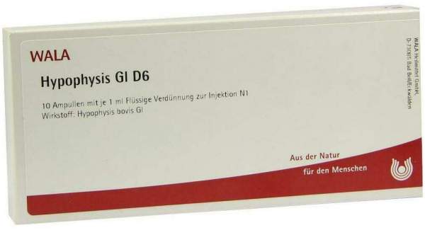 Wala Hypophysis Gl D6 10 X 1 ml Ampullen