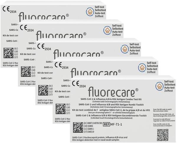 Fluorecare 4in1 Test Covid Antigen 5 x 1 Stück