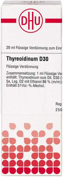 Thyreoidinum D 30 20 ml Dilution