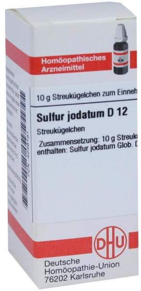 Dhu Sulfur Jodatum D12 10 G Globuli