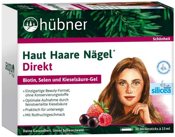Hübner Haut Haare Nägel Direkt Rotfrucht 30 x 15 ml