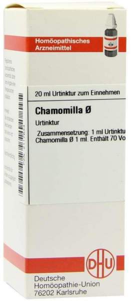 Chamomilla Urtinktur 20 ml Dilution