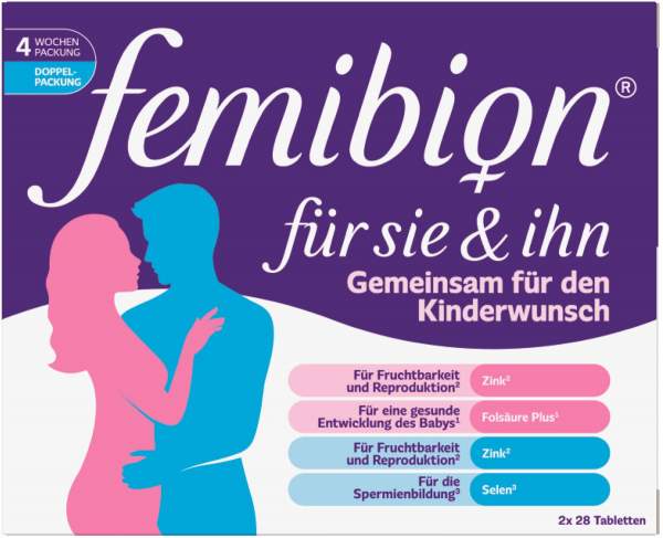 Femibion für Sie &amp; Ihn 2 x 28 Tabletten