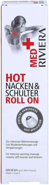 Riviera MED+ Hot Nacken &amp; Schulter Roll-on 75ml