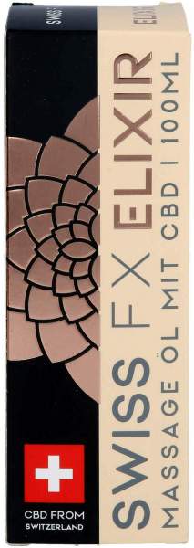 Swiss FX Elixir CBD Massage Öl 100 ml