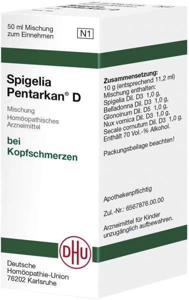 Dhu Spigelia Pentarkan D 50 ml Liquidum