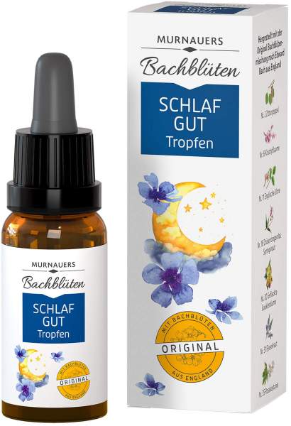 Bachblüten Murnauer 20 ml Tropfen Schlaf Gut