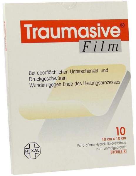 Traumasive Film 10x10cm Hydrokolloid-Verband