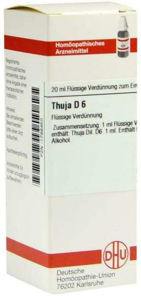 Dhu Thuja D6 20 ml Dilution