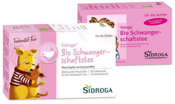 Sidroga Bio Schwangerschaftstee 20 Filterbeutel