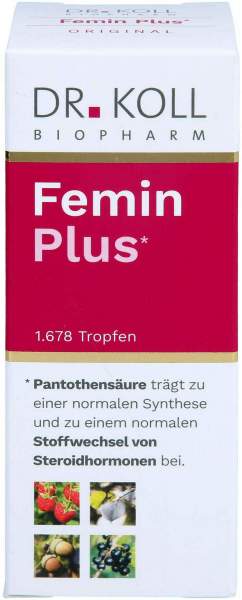 Femin Plus Dr.Koll Gemmo Komplex Himbeer Vitamin B