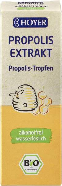 Hoyer Propolis Extrakt Bio Alkoholfrei Wasserlöslich 30 ml