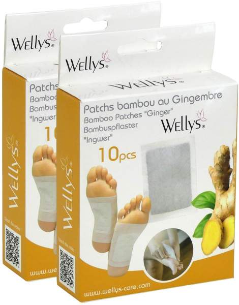 Bambus Vitalpflaster Ingwer 2x10 Stück