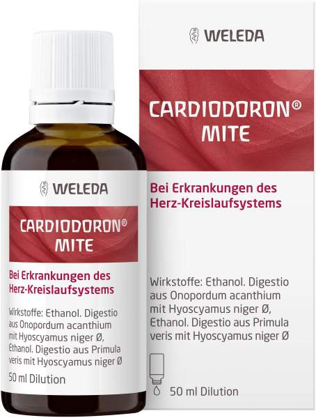 Weleda Cardiodoron Mite 50 ml Dilution
