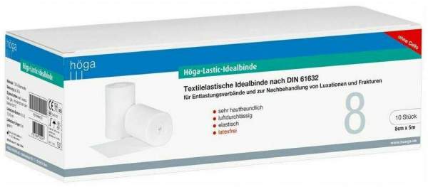 Höga Lastic Idealbinde 8 Cmx5 M O.Cellop.Gedehn