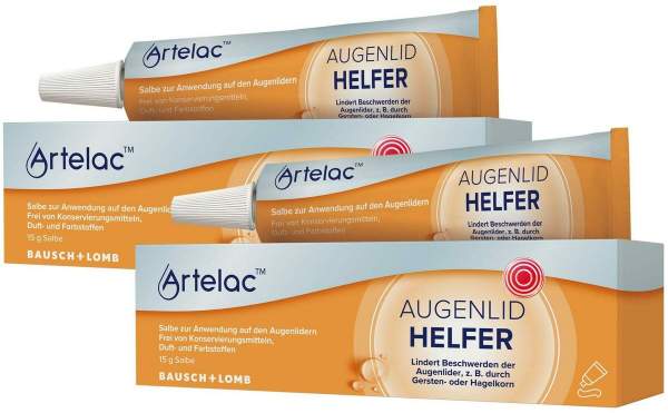 Artelac Augenlidhelfer Salbe 2 x 15 g