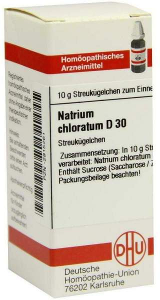 Dhu Natrium Chloratum D30 Globuli