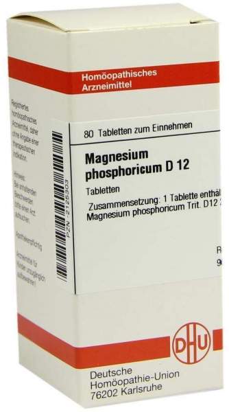 Magnesium Phosphoricum D12 Dhu 80 Tabletten