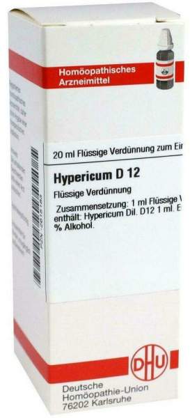 Dhu Hypericum D12 20 ml Dilution