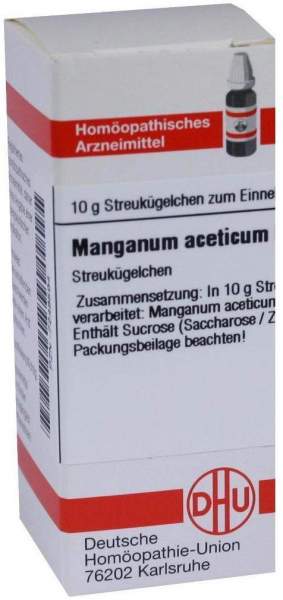 Manganum Aceticum D 12 Globuli