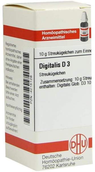 Dhu Digitalis D3 Globuli