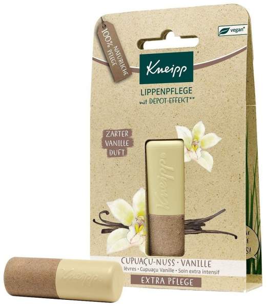 Kneipp Lippenpflege Extrapflege - Capuacu - Nuss &amp; Vanille 4,7 g Lippenstift