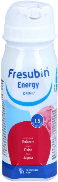 Fresubin Energy Drink Erdbeere Trinkflasche Cpc 6x 4 X 200 ml