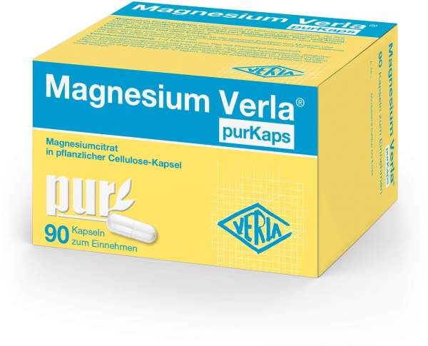 Magnesium Verla purKaps 90 Kapseln
