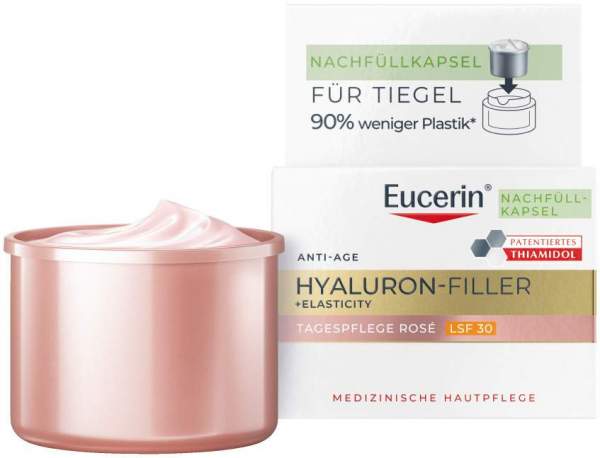 Eucerin Anti-Age Hyaluron-Filler + Elasticity Rose Tag LSF 30 Refill 50 ml