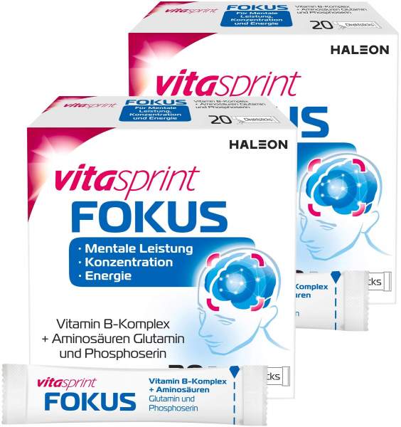 Vitasprint Fokus 2 x 20 Direktsticks