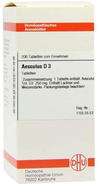 Aesculus D 3 200 Tabletten
