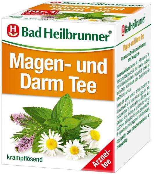 Bad Heilbrunner Tee Magen und Darm N 8 Filterbeutel