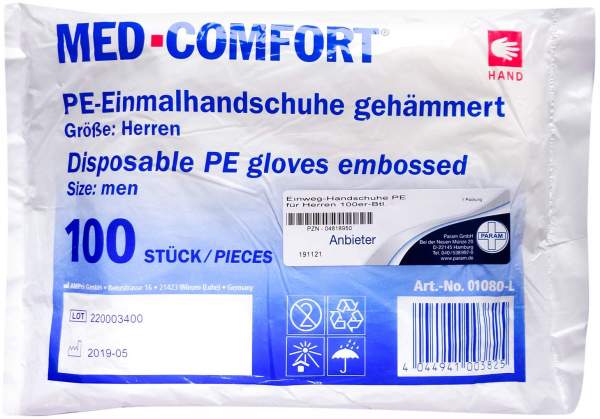 Handschuhe Einmal Für Herren Beutel