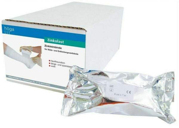 Zinkolast 7mx10cm Zinkleimbinden